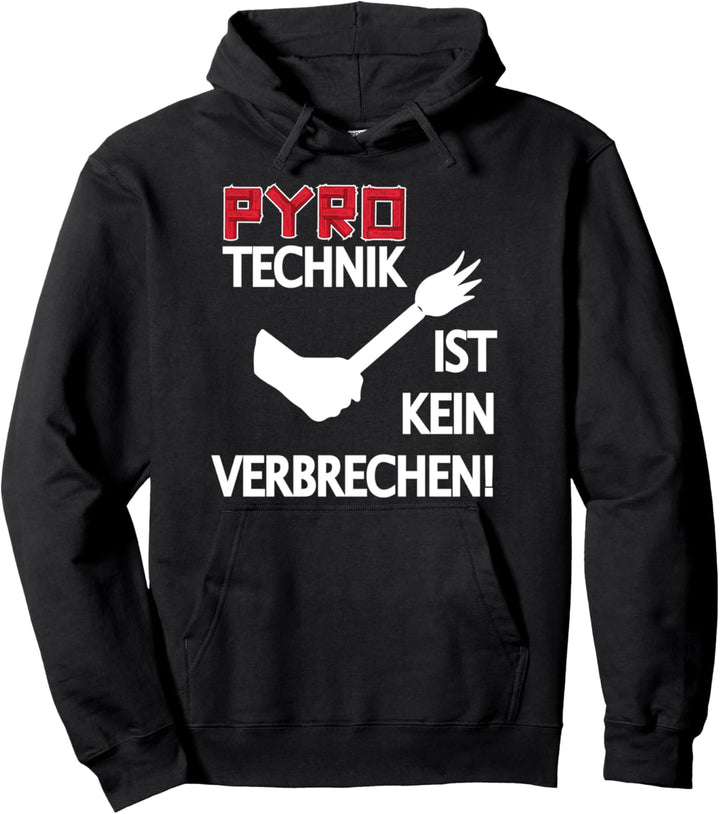 Cooles "Pyrotechnik ist kein Verbrechen" Feuerwerk T-Shirt Pullover Hoodie