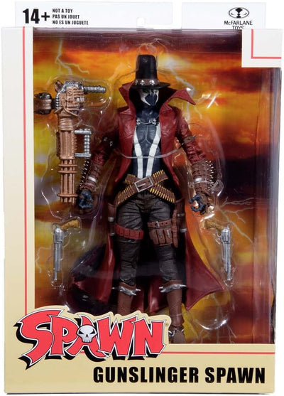 McFarlane Actionfigur Gunslinger (Gatling Gun) 18 cm, 90147, Mehrfarbig Gunslinger Gatling Gun, Guns