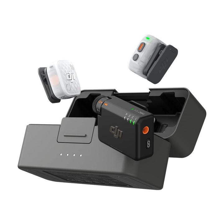 DJI Mic Mini 2S (2 TX + 1 RX + Ladeschale), KI-Geräuschunterdrückung Mic Mini 2S (2 Sender + 1 Empfä