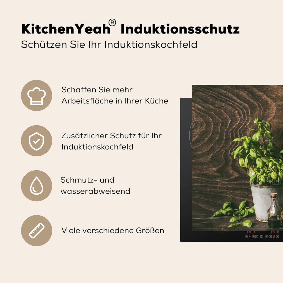 Herdabdeckplatte Einteilig Küche Ceranfeld Abdeckplatte Cerankochfeld Abdeckung Induktionskochfeld S