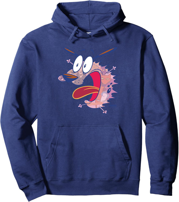 Courage the Cowardly Dog Evil Inside Pullover Hoodie