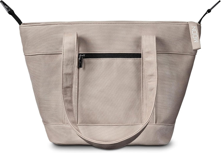 MOON V-SHAPE BAG onyx, Wickeltasche Sand, Sand