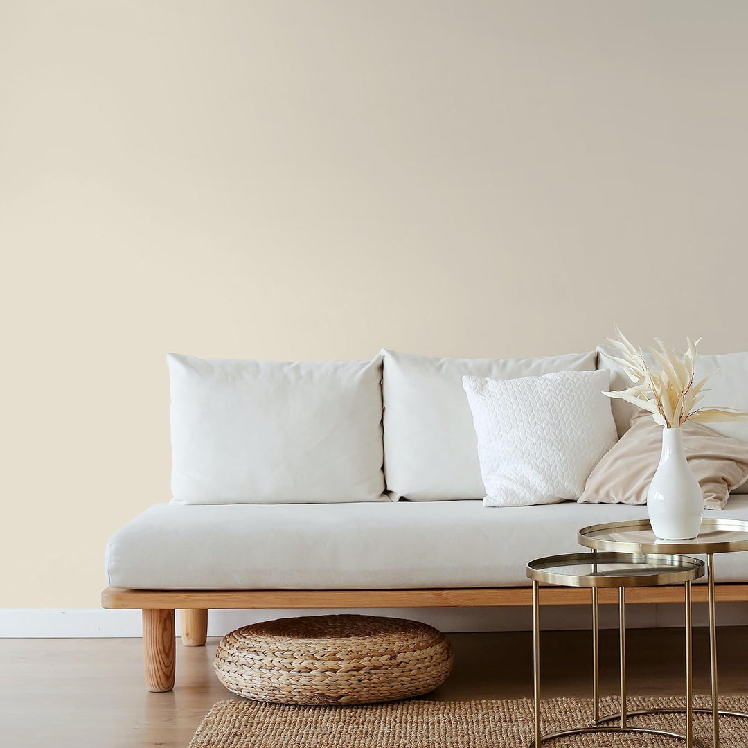 derendo Fühl Dich Wohl Deine Farbe beige, matte Wandfarbe beige, hohe Deckkraft, verschiedene Beiget