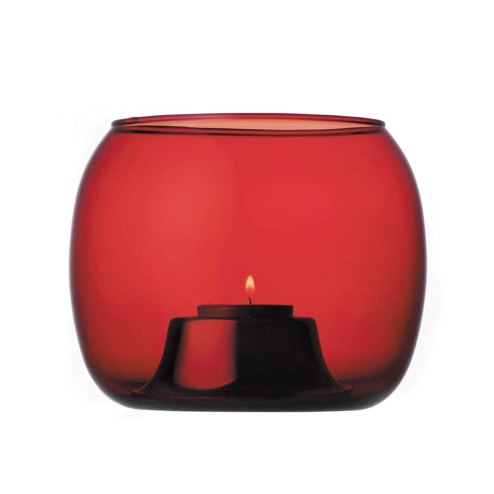 Iittala Kaasa Teelichthalter, Cranberry Rot