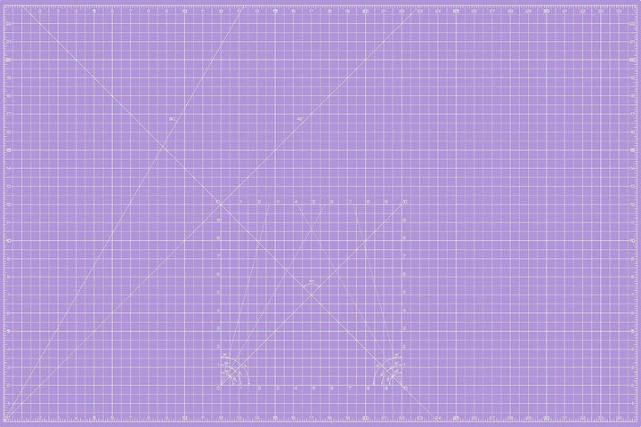 La Canilla Schneidematte A1 Selbstheilend (60x90 cm - 36x24") Cutting Mat Schneideunterlage für Bast