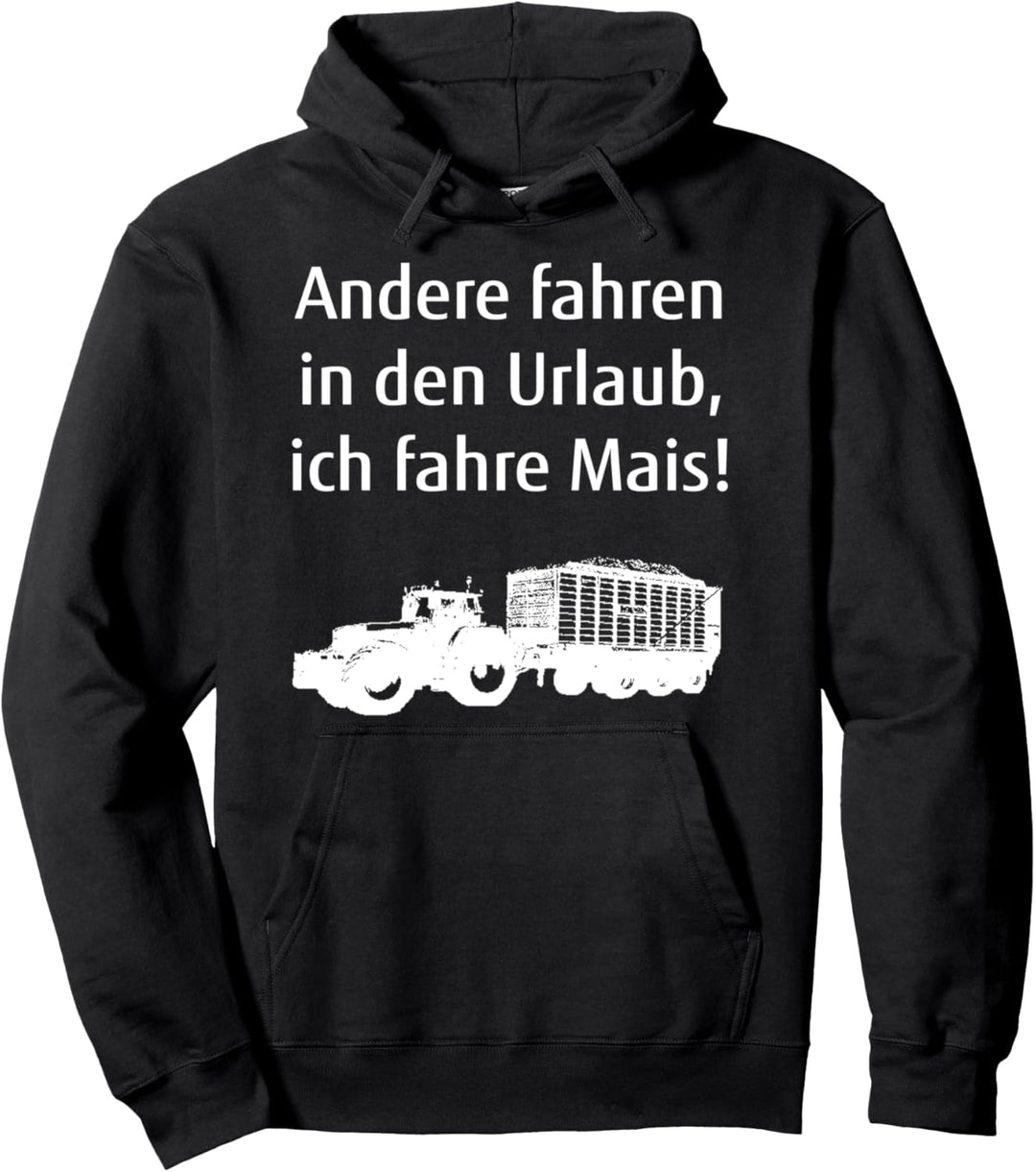 Mais häckseln Landwirt Landwirtschaft Ernte Trecker Traktor Pullover Hoodie