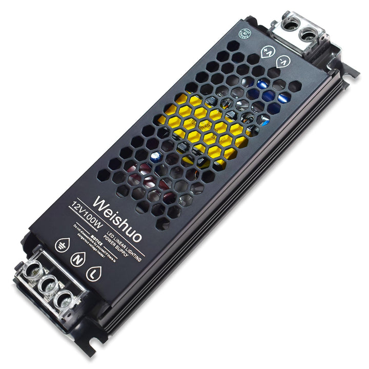 LED Trafo 12V 100W 8.3A IP20 LED Transformator AC 220V auf DC 12 Volt Konstante Spannung Schlankes N