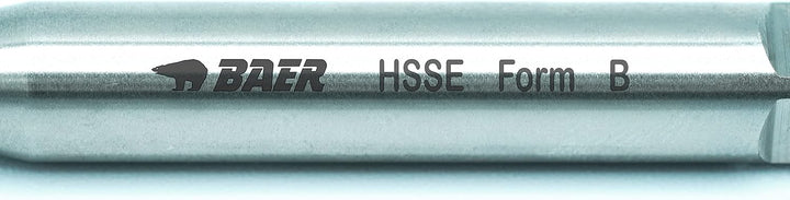 BAER Maschinengewindebohrer M3 HSSG Form B Gewindeschneider - Grösse M 3 x 0,5 - DIN 371 Maschinen G