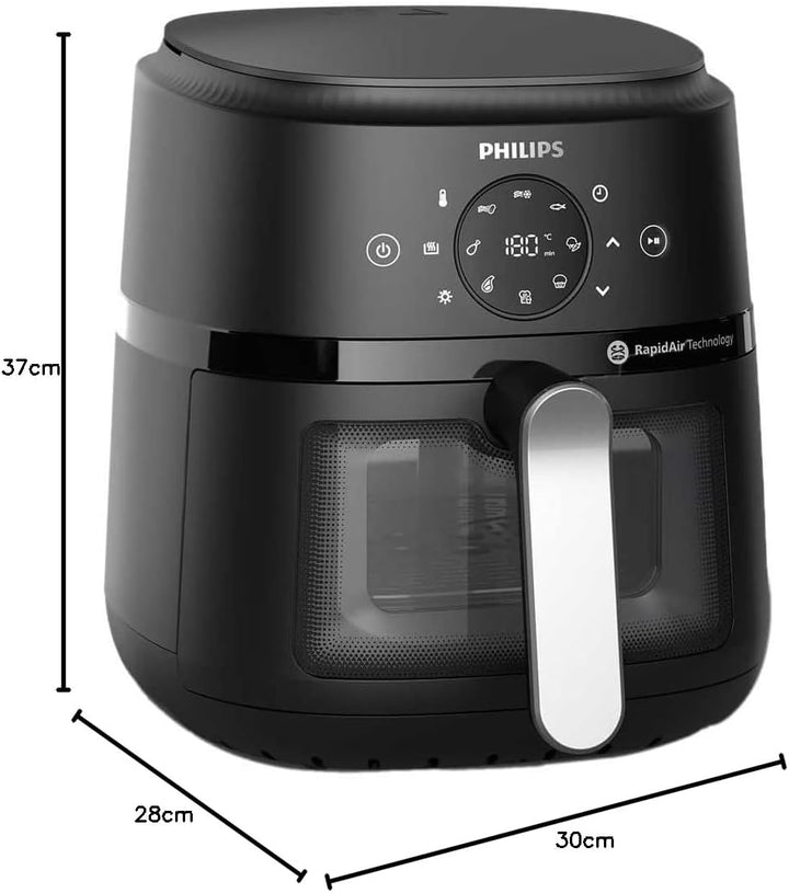 Philips 2000 series NA221/00 Airfryer 4.2 L, Friggitrice ad aria 13 in 1, App ricettario (*Airfryier