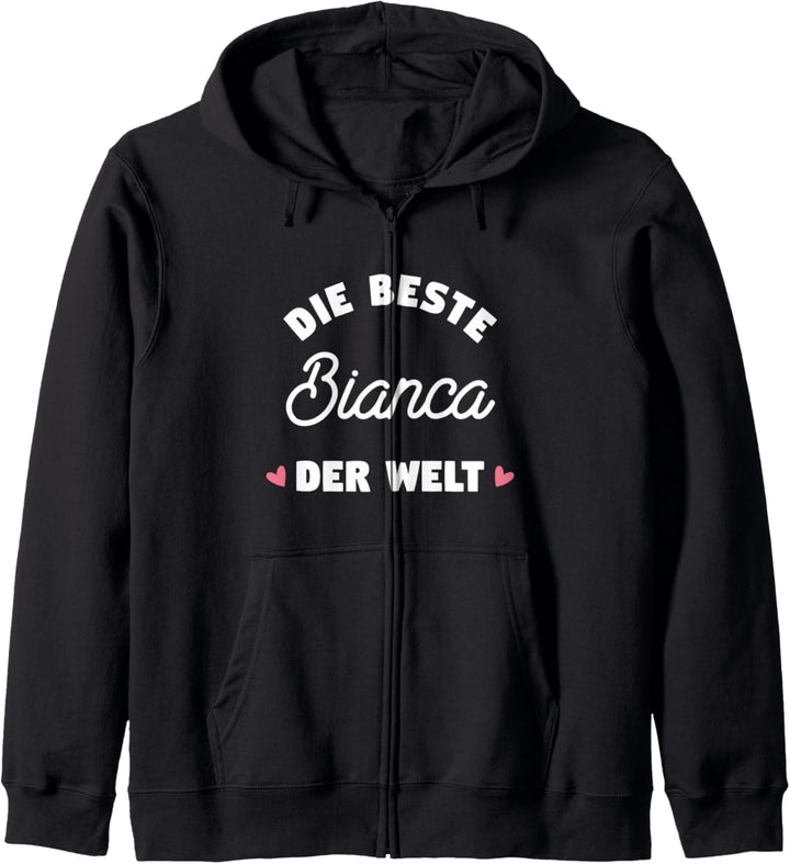 Beste Bianca der Welt Kapuzenjacke