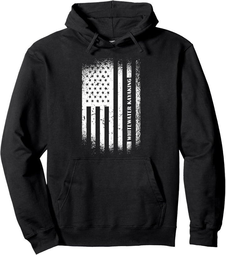USA-Flagge Pullover Hoodie