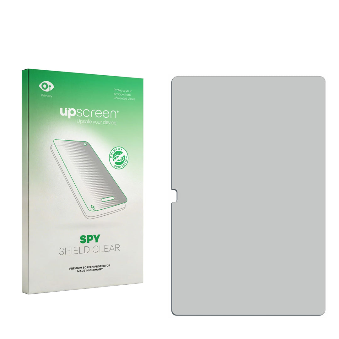 upscreen Anti-Spy Blickschutzfolie für Samsung Galaxy Tab S8 Ultra 5G (Hochformat) Privacy Screen Di