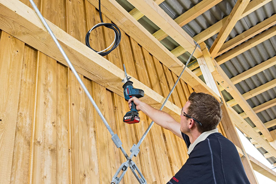 Bosch Professional 100 Stück Säbelsägeblatt S 644 D Top for Wood (für Holz, 150 x 19 x 1,25 mm, Zube