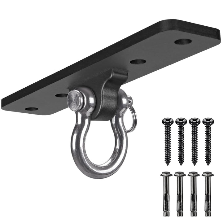 Dolibest Schwerer Taschen-Aufhänger, Wand-Deckenhalterung für Suspensionstrainer, Körpergewicht-Kraf
