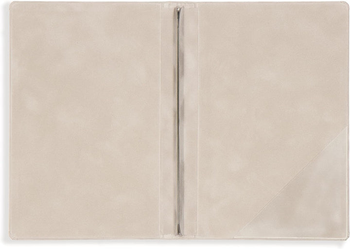 Stammbuch grau Samt Lene Klemmschiene Hochzeit Stammnbuch der Familie incl. Einleger