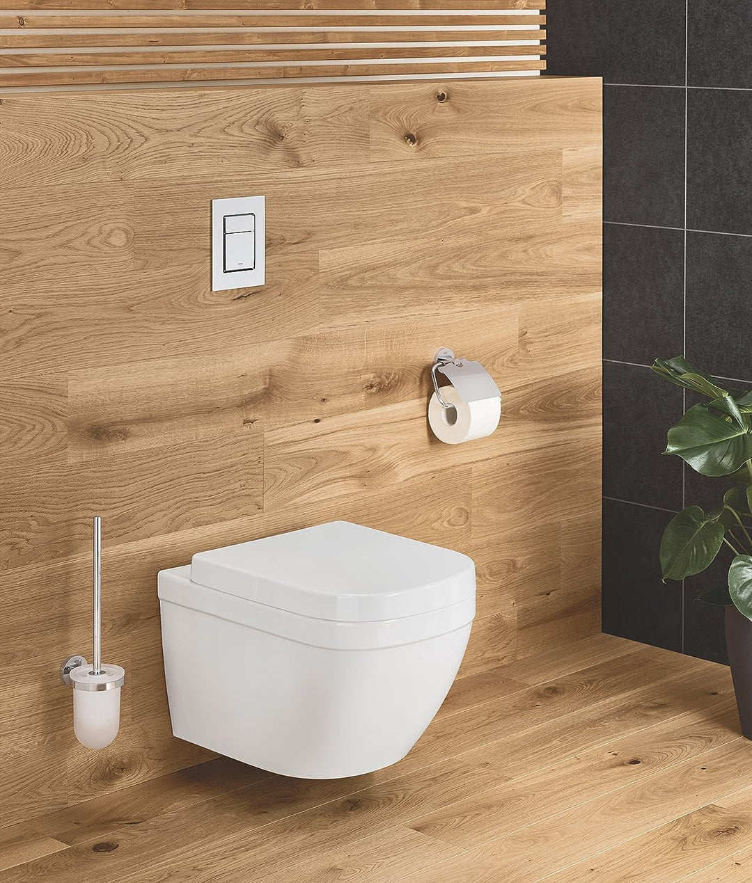 GROHE Skate Cosmopolitan S | WC- Betätigungsplatte für Rapid SL | S-Size, 130 x 172 mm, 2-Mengen- un