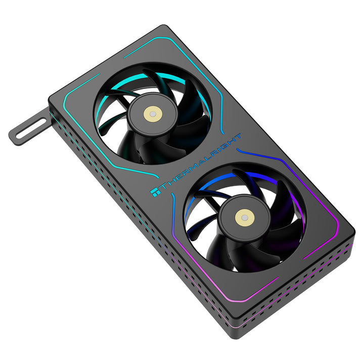 TR-Thermalright MC-2 ARGB Black Kühler für RAM, hochwertige leise RAM-Kühllösung, 20,17 dBA geringe