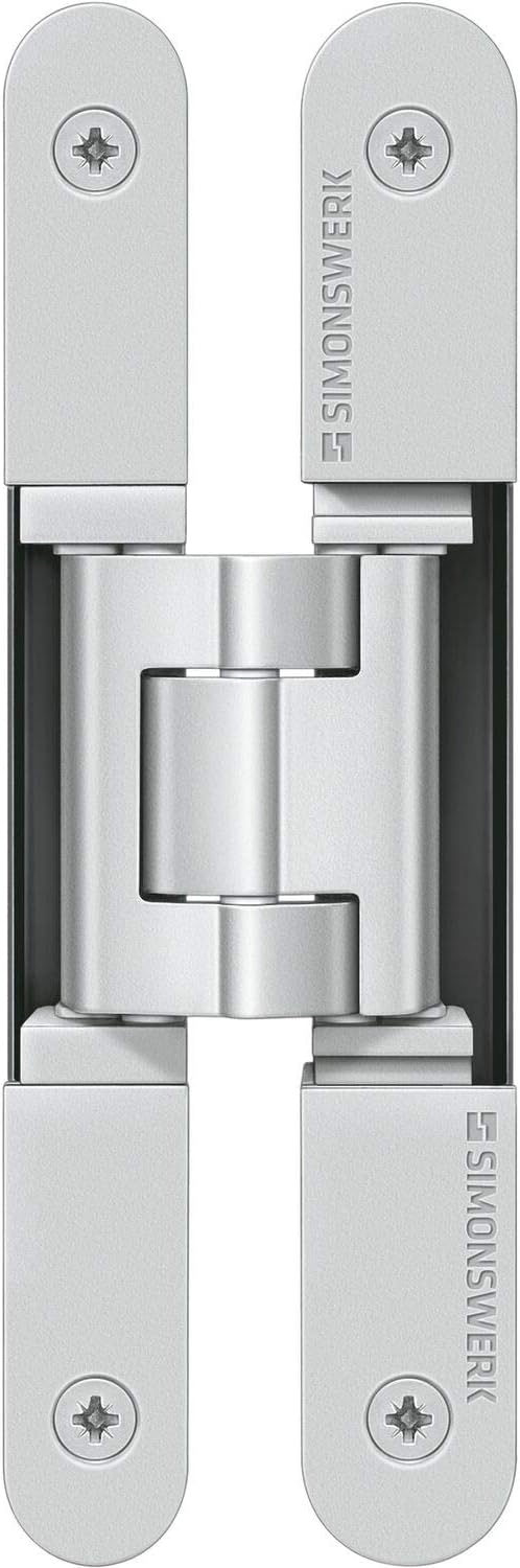 Simonswerk 5 400679 0 12402 Türband TECTUS TE 240 3D N, verdeckt f. stumpfe Türen, silberfärbig besc