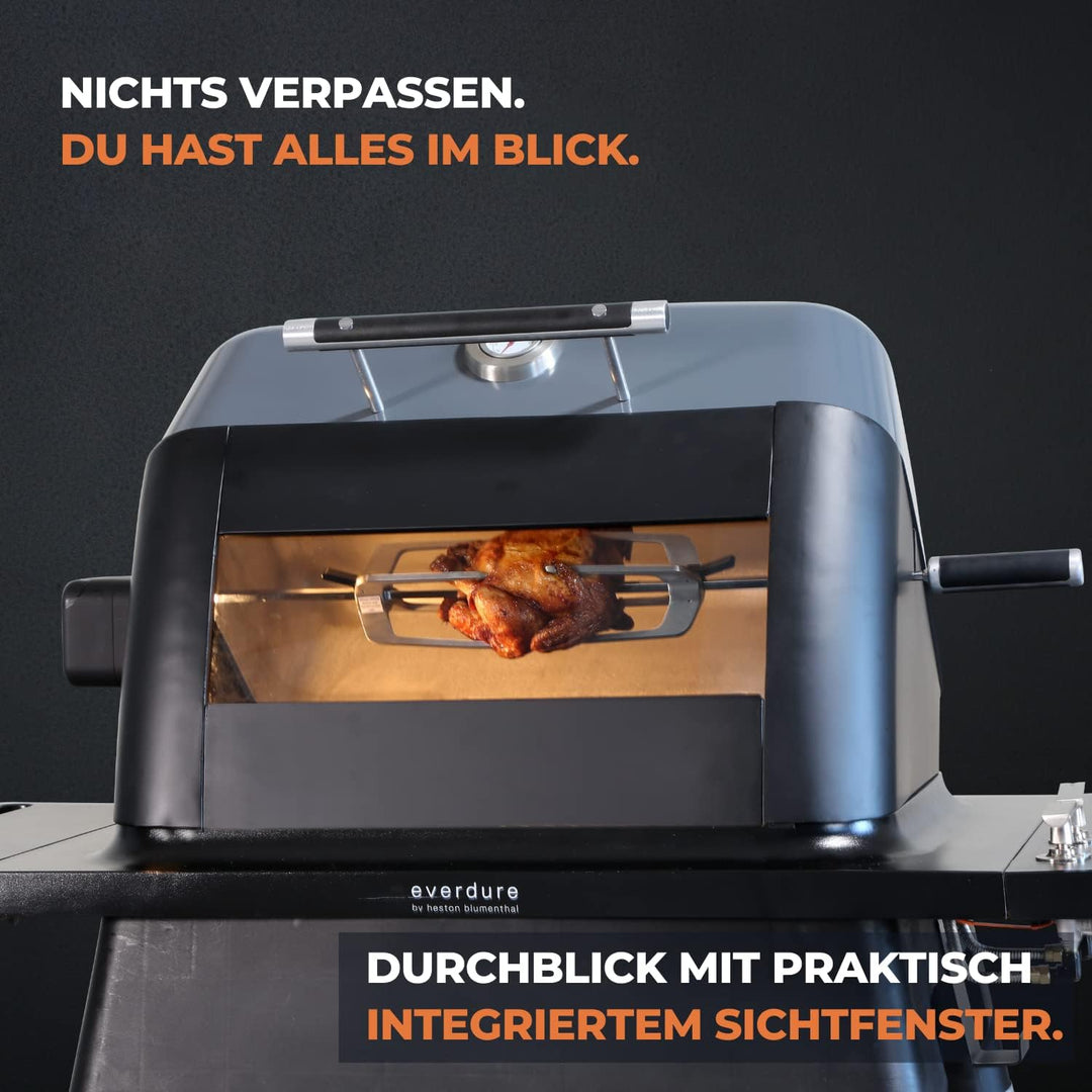 Everdure HBG2ROTISEU Rotisserie-System für FORCE