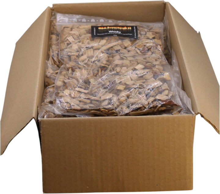 Räucherchips BBQ 5 Sorten – Aromavielfalt-Set aus natürlichem Holz zum Räuchern, Smoken und Grillen