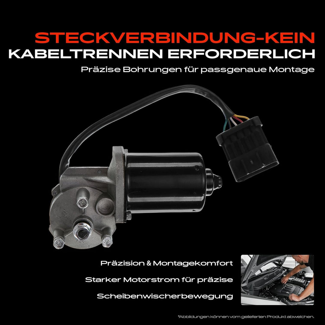 Scheiben Wischer Motor Vorne für Astra G 19E, 1G1 F70 44, 44Q, C3 F35_ 281-363 Polo Classic CU_W 32B