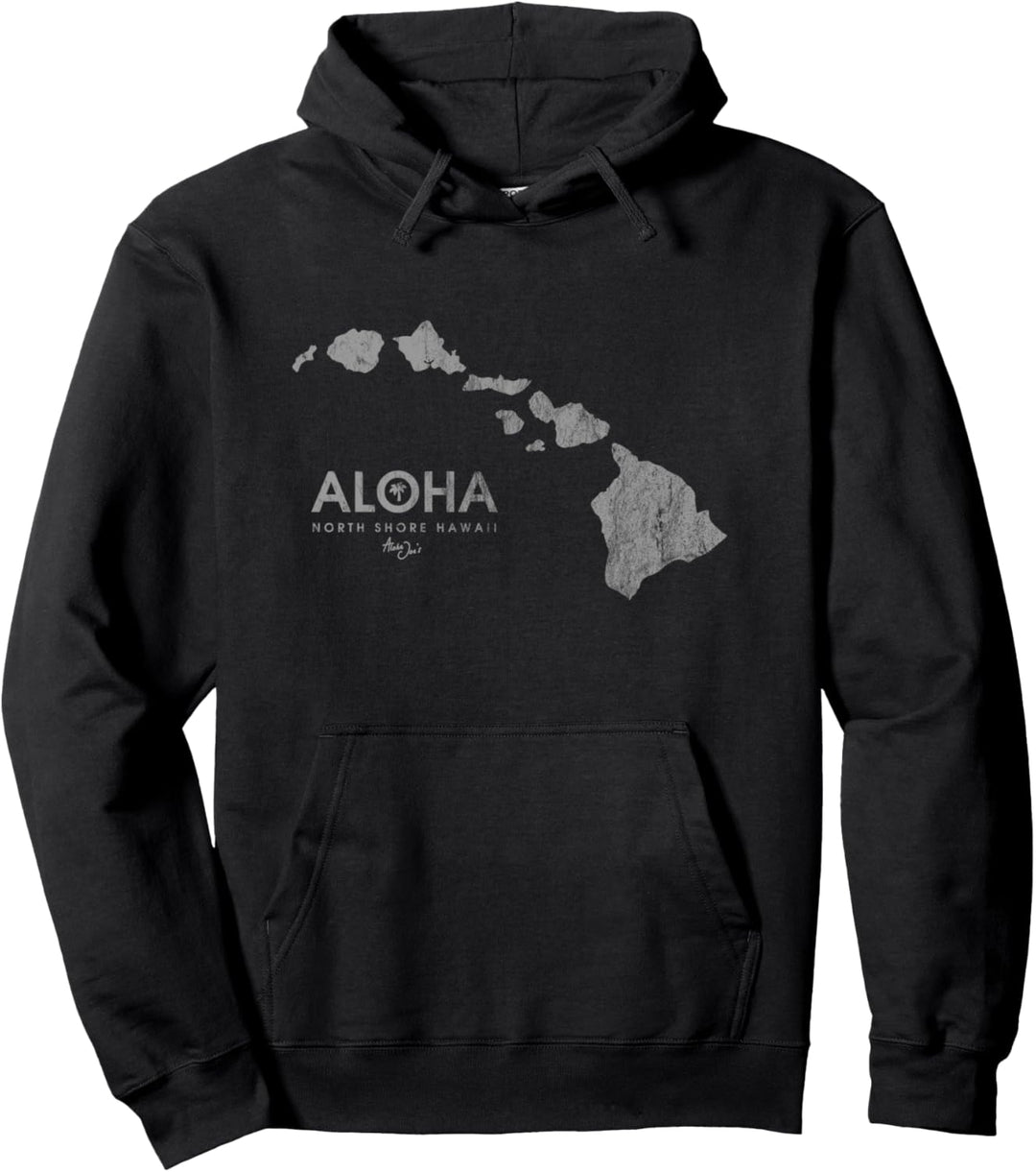Aloha Island North Shore Vintage Pullover Hoodie