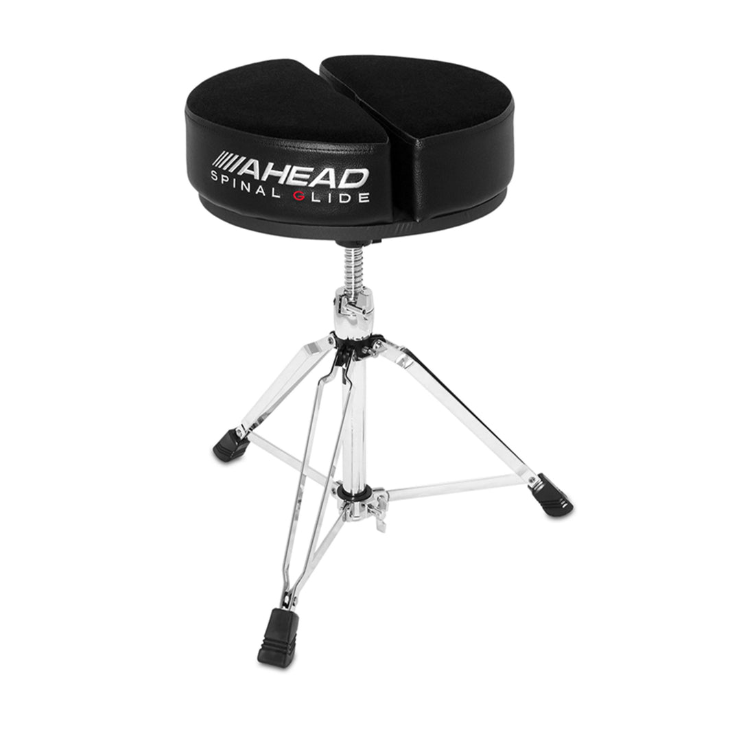 Ahead Runder Spinal-G-Trommelthron mit 3-Bein-Basis, Schwarz