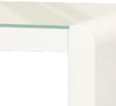 Phoenix Beistelltisch Holz Weiss, BxHxT in cm: 42,7x42,7x35