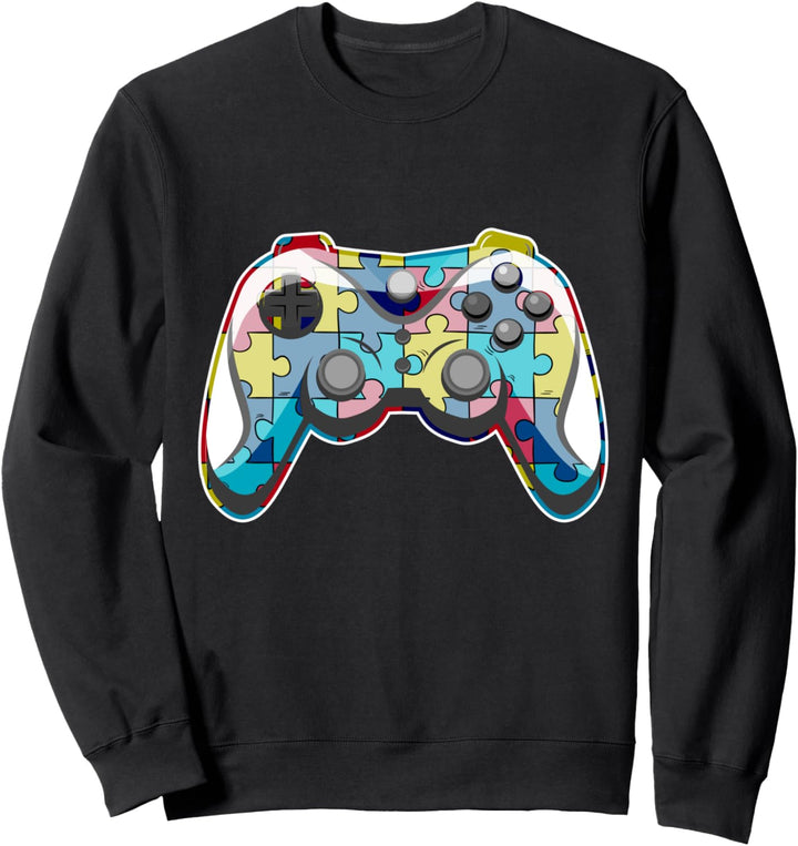 Autismus-Bewusstsein, Videospiel, Puzzle Gamer Sweatshirt