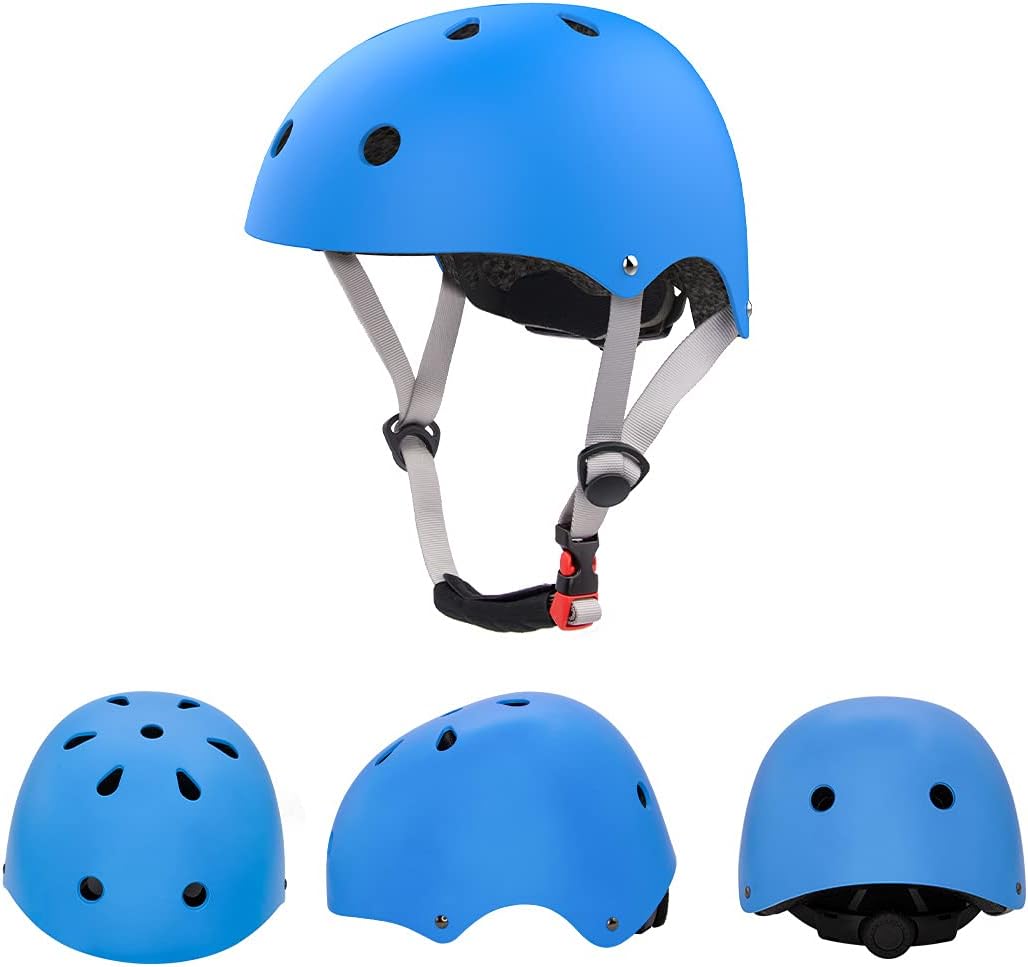 LANOVAGEAR Schonerset Kinder Schützer inliner Protektoren Kinder Knieschoner Set (2-8Jahre) mit Kind