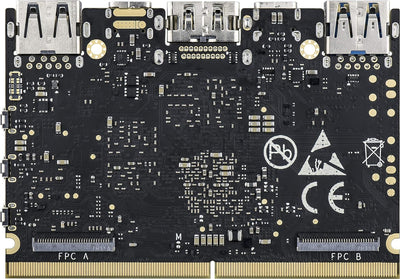 khadas Edge Max Rockchip RK3399 Single Board Computer, ARM MALI-T860MP4 GPU, 4K VP9 und 4K 10Bits H2