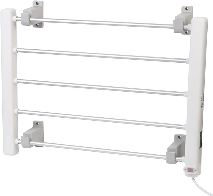 Sichler Haushaltsgeräte Handtuch Heizung: 2er-Set Elektrisch beheizbarer Handtuchwärmer (Badezimmer