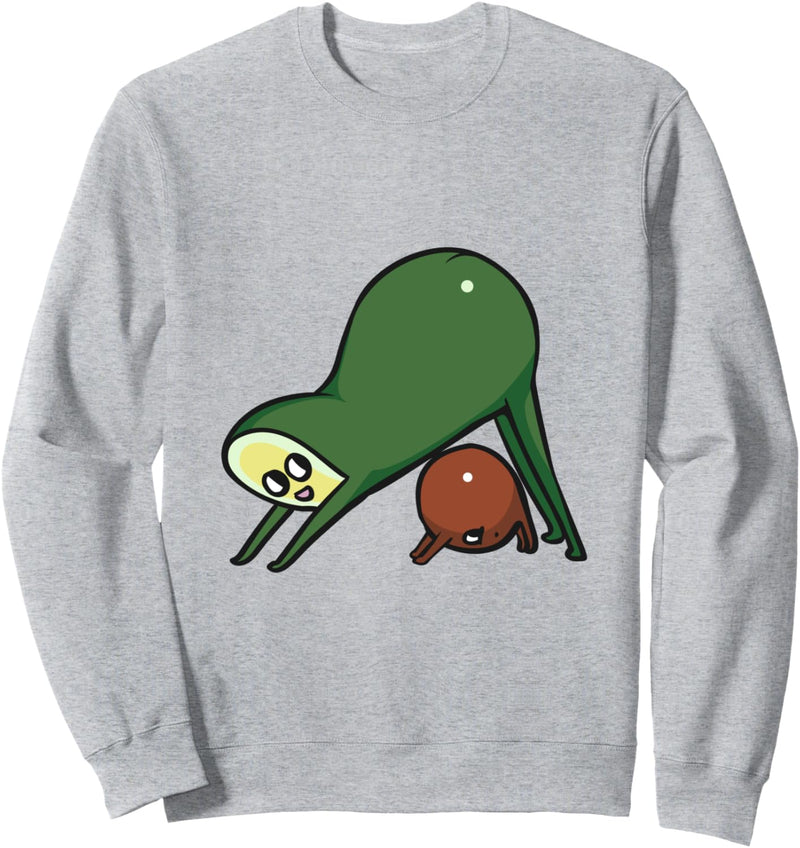 Downward Facing Dog Avocado Sweatshirt