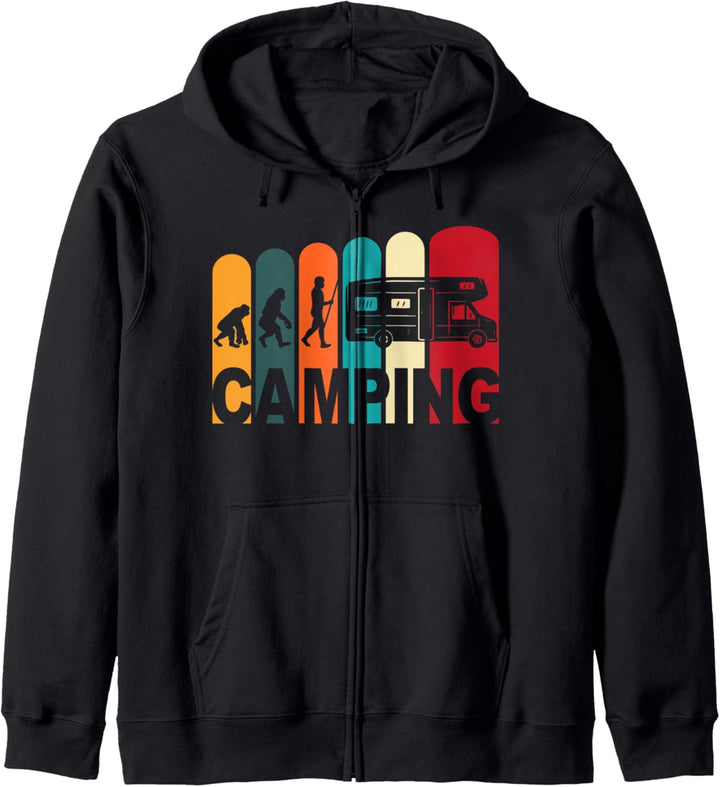 Campen Evolution Wohnmobil Wohnanhänger Campingwagen Camping Kapuzenjacke