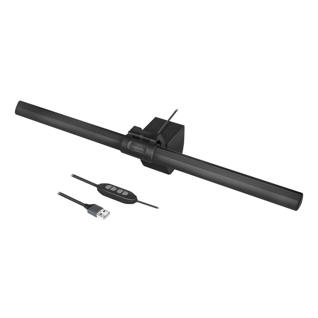 LogiLink UA0372 - USB-LED-Arbeitslampe e-Reading 3 Farbtemperaturen & Dimmer Schwarz