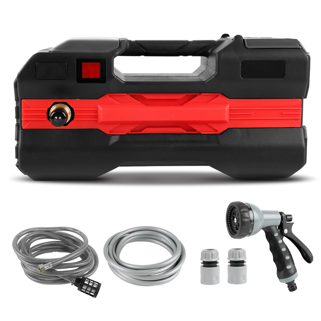 DriSubt Wasserpumpe Kompatibel mit Makita 18 V Akku, elektrische Gartenpumpe, kabellose tragbare sel