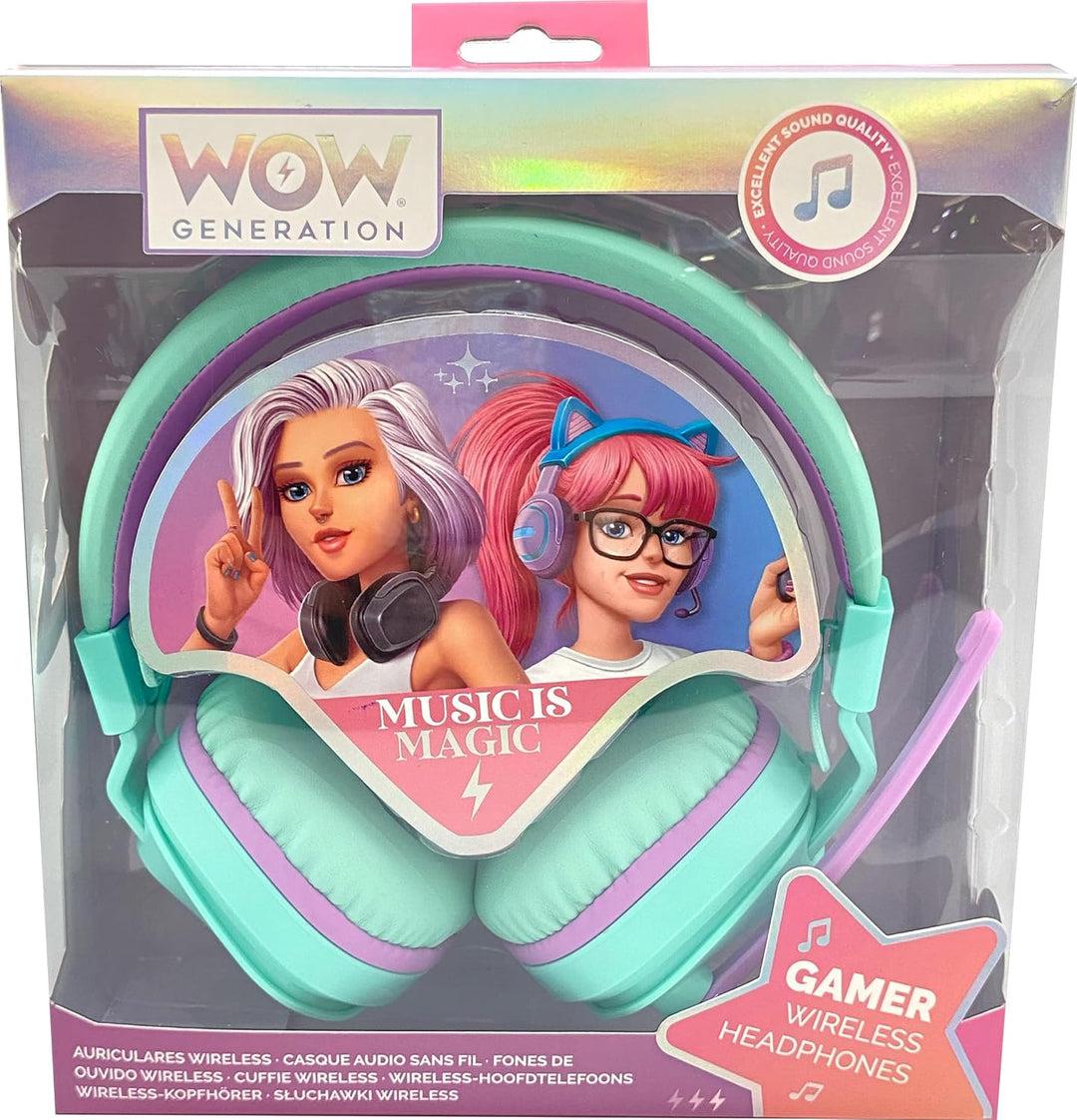 Bluetooth Kopfhörer mit Mikrofon, WOW Generation