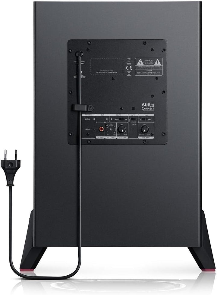 Teufel T 10 Subwoofer Aktiv-Subwoofer der High End-Klasse, als Frontfire- oder Downfire-Subwoofer Mu