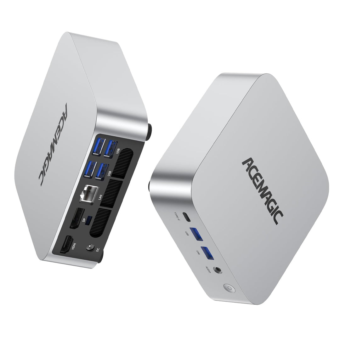 ACEMAGIC M1 Mini PC, AMD Ryzen 7 6800H (8C/16T, bis zu 4.7GHz), 32GB LPDDR5 6400MT/s 1TB NVME SSD Mi