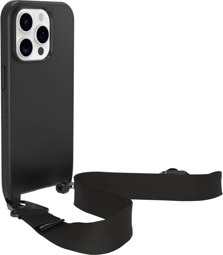 OtterBox React Lanyard Hülle mit MagSafe für iPhone 15 Pro, schützende Hülle mit verstellbarem und a