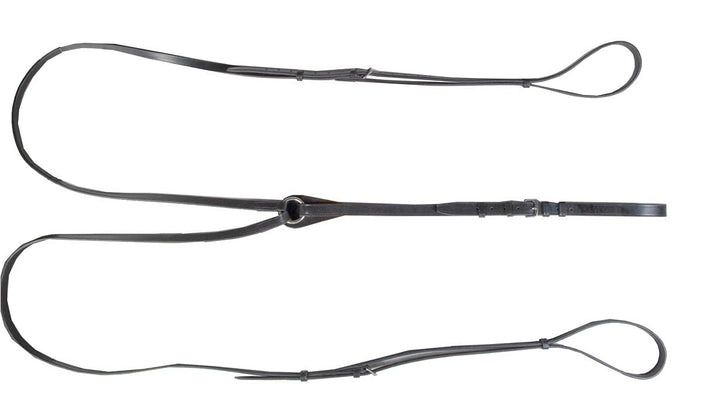 HKM Dreieckszügel mit Edelstahlbeschlägen schwarz S, schwarz S