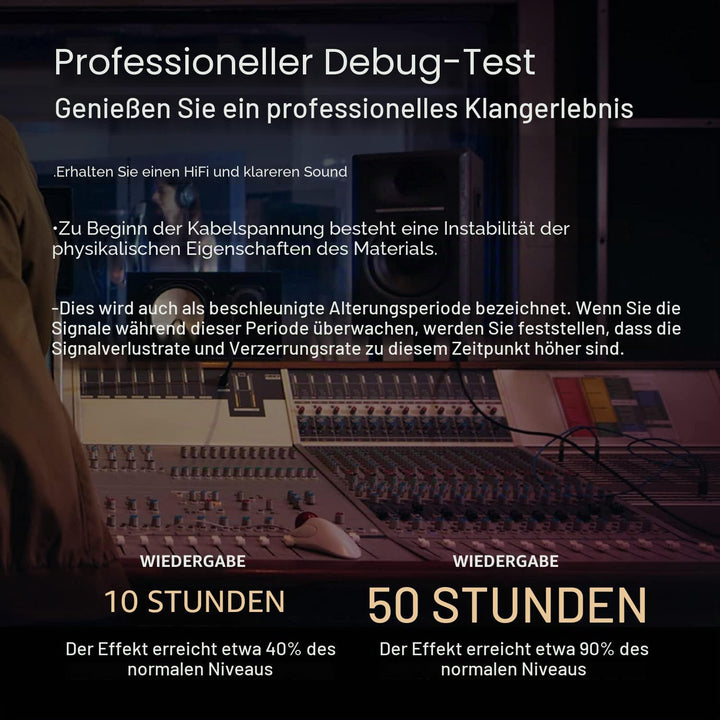 SKW Audiophiles Audio Kabel 3.5mm Klinke auf 2 Cinch Y Splitter Stereo Audio Kabel (3M, Schwarz)