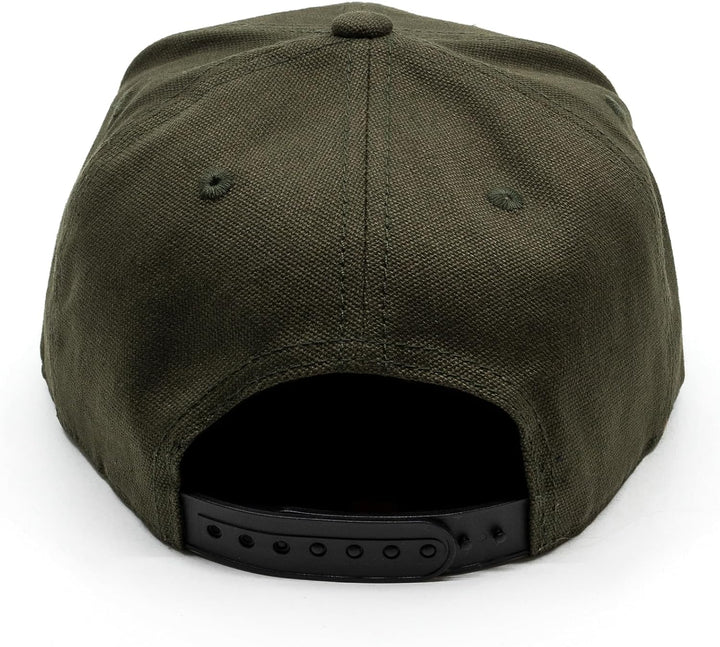 Hand und Feuer Snapback Cap Free Dunkelgrün Canvas One Size