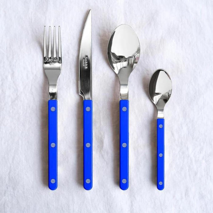 SABRE PARIS - Tafelbesteck, 5-teilig - Bistrot - Messer, Gabel, Esslöffel, Teelöffel &amp; Kuchengabel -