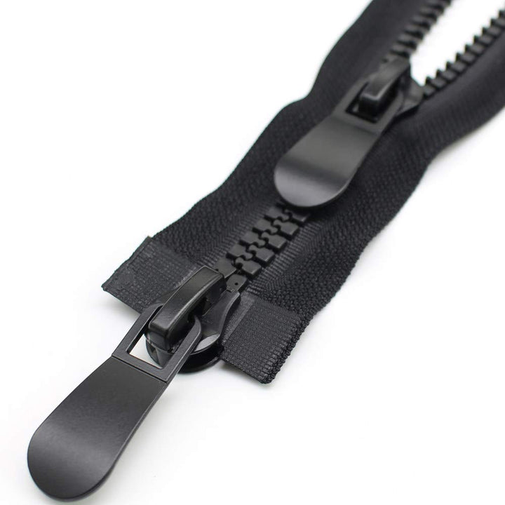70cm #15 Grosse Reissverschluss Kunststoff 2 Wege teilbar 11mm grosse Reissverschluss für Parka, Man