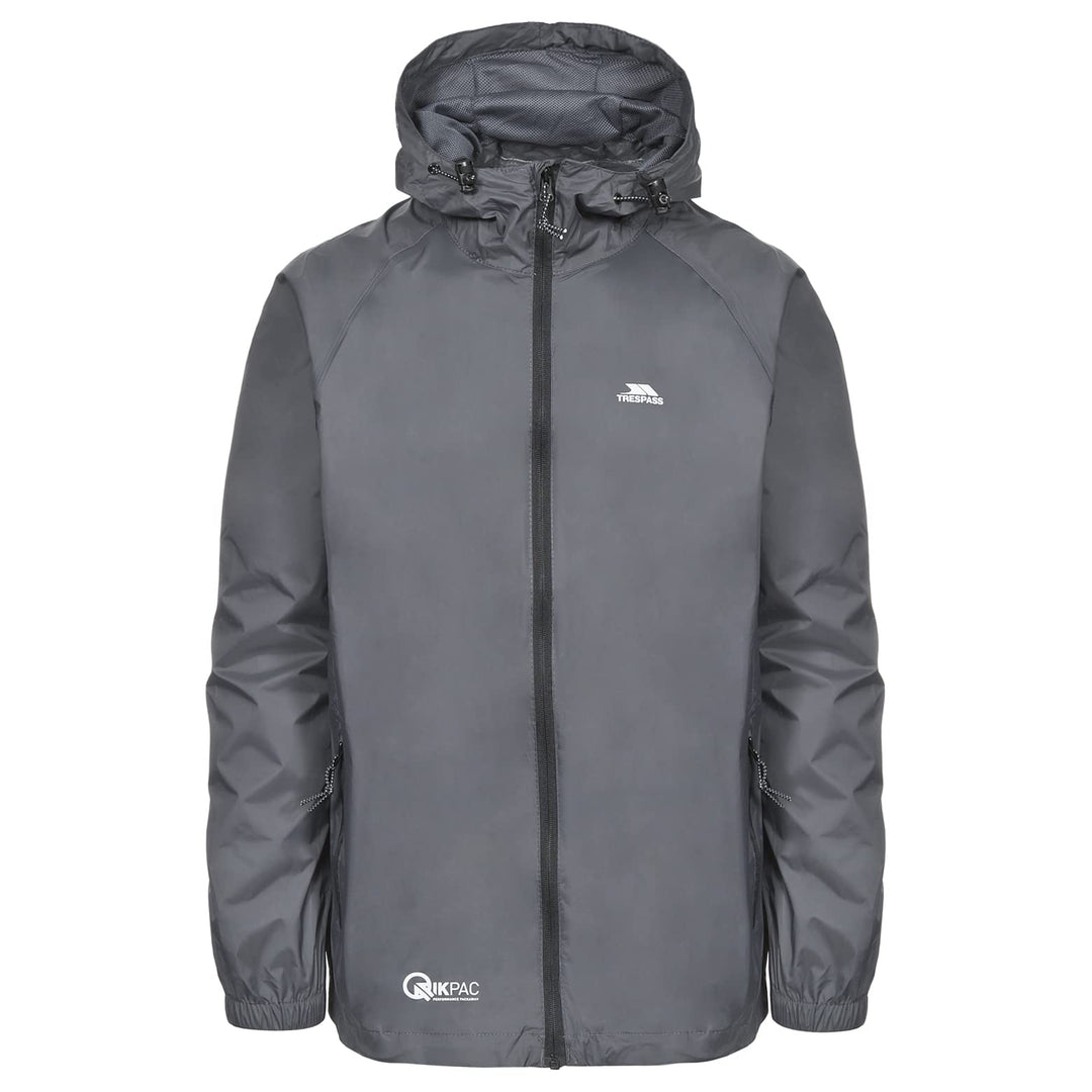 Trespass Unisex Erwachsene Qikpac Jacket Kompakt Zusammenrollbare Wasserdichte Regenjacke XXL Feuers