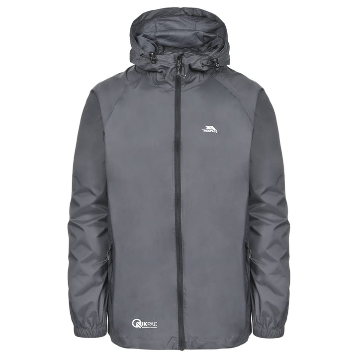Trespass Unisex Erwachsene Qikpac Jacket Kompakt Zusammenrollbare Wasserdichte Regenjacke XXL Feuers