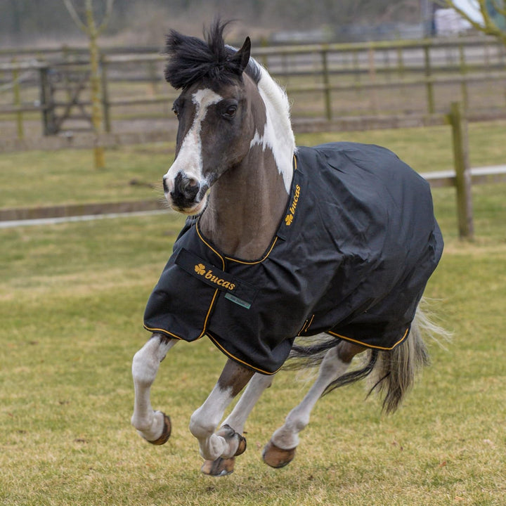 Kerbl Bucas IrishTurnout Pferdedecke Extra 300g, 165 SW/Gold