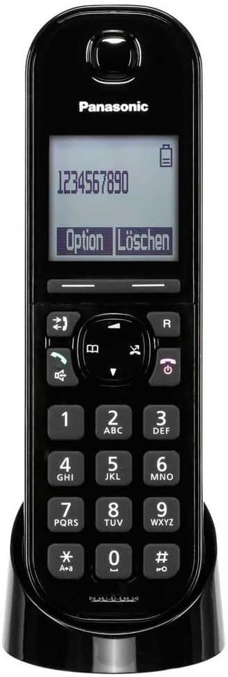 Panasonic KX-TGQ200GB DECT IP-Telefon (schnurlos, CAT-iq 2.0 kompatibel, Freisprechmodus, Anruferspe