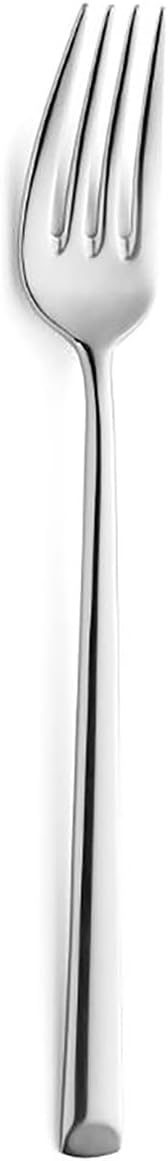 Amefa Metropole Set mit 12 Gabeln, Edelstahl 18/10, 211 mm lang, 18/10_304, Schwarz, Metropole